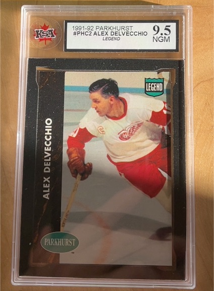1991-92 Parkhurst #PHC2 Alex Delvecchio — front