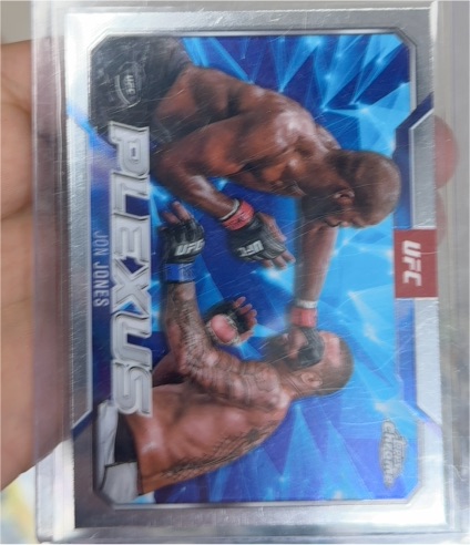 2025 Topps Chrome UFC Plexus #PLX-1 Jon Jones — front