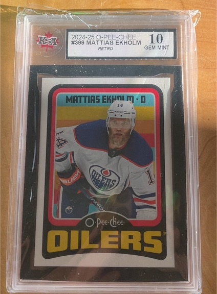 2024-25 O-Pee-Chee #399 Mattias Ekholm — front