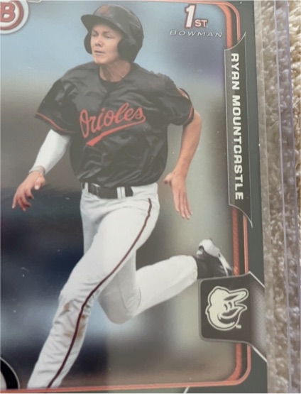 2015 Bowman #80 Ryan Mountcastle — front