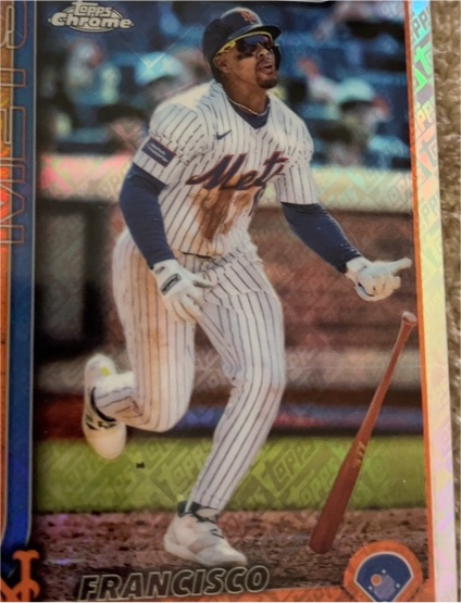 2025 Topps Chrome #170 Francisco Lindor — front