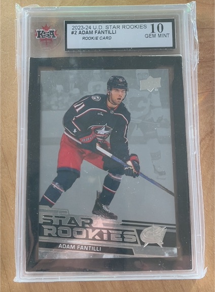 2023-24 Upper Deck Star Rookies #2 Adam Fantilli — front