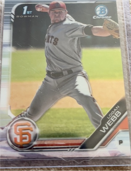 2019 Bowman Prospects #BP-79 Logan Webb — front