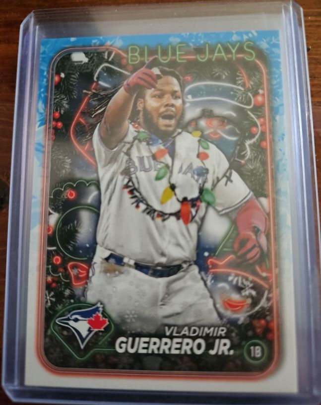 2024 Topps Holiday #H133 Vladimir Guerrero Jr. — front