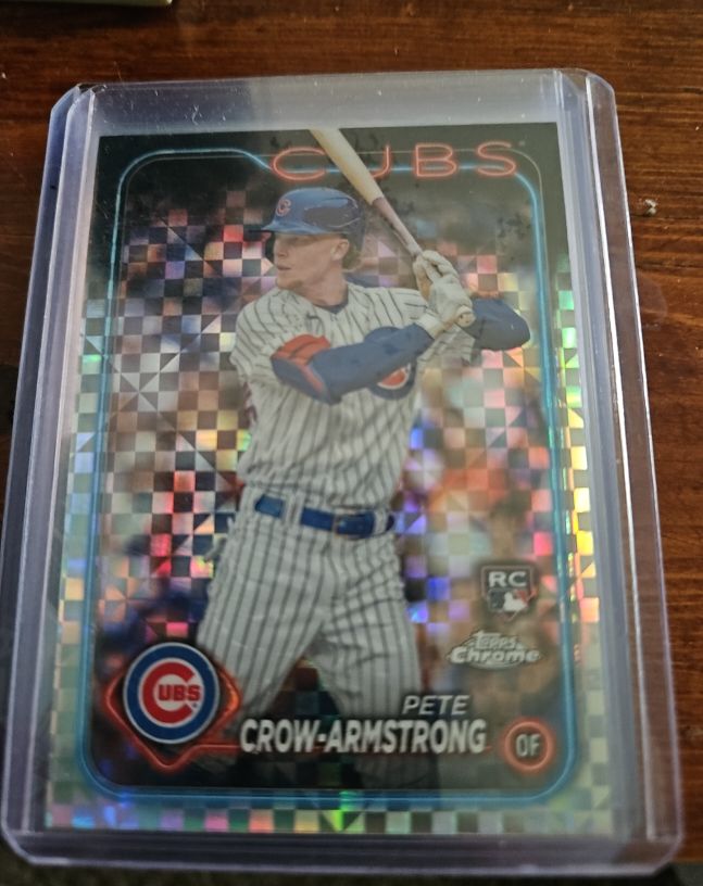 2024 Topps Chrome #16 Pete Crow-Armstrong — front