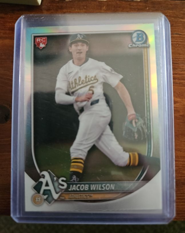 2025 Bowman Chrome #9 Jacob Wilson — front