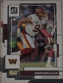 2022 Donruss #182 Jonathan Allen — front