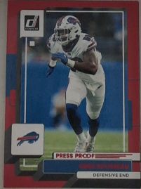 2022 Donruss #118 Greg Rousseau — front