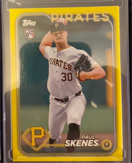 2024 Topps Update #US100 Paul Skenes — front