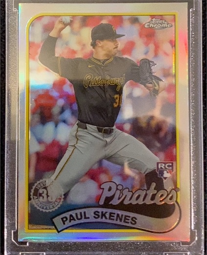 2024 Topps Chrome Update #89CU-1 Paul Skenes — front