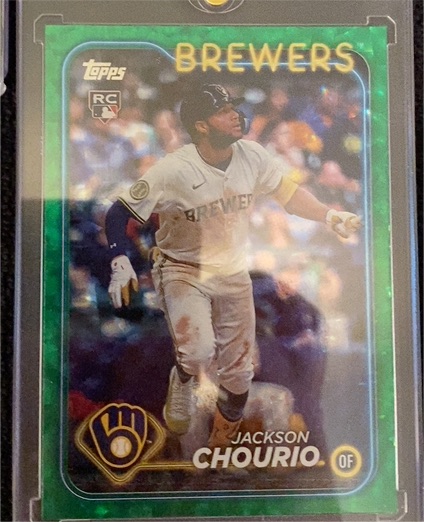 2024 Topps Update #US240 Jackson Chourio — front