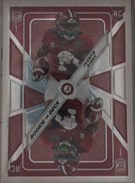 2023 Panini Donruss Elite #RD-10 Jahmyr Gibbs Rookie On Deck — front