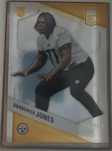 2023 Panini Donruss Elite #108 Broderick Jones — front