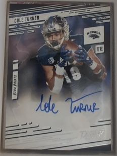 2022 Panini Chronicles Draft Picks Prestige Xtra Points Signatures #PX-COL Cole Turner — front