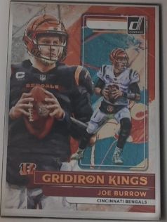 2022 Donruss Gridiron Kings #GK3 Joe Burrow — front