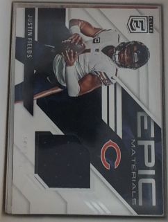 2023 Elite Epic Materials #1 Justin Fields — front