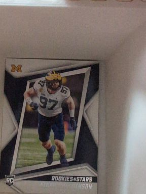 2022 Panini Rookies & Stars #16 Aidan Hutchinson Rookie Card — front