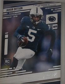 2022 Panini Chronicles Draft Picks Prestige #11 Jahan Dotson — front