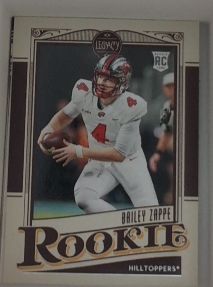 2022 Panini Chronicles Draft Picks Legacy #25 Bailey Zappe Rookie — front