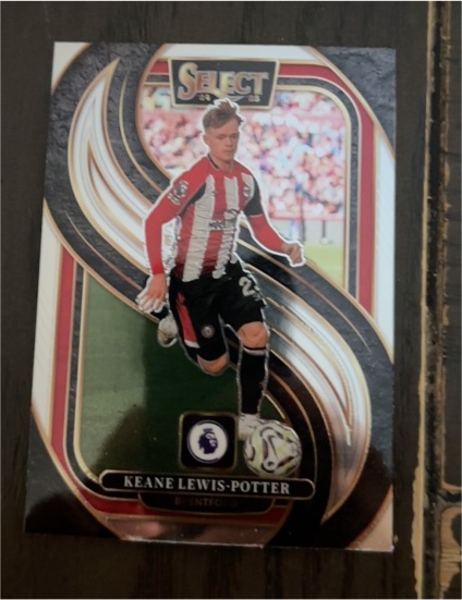 2024-25 Panini Select Premier League #101 Keane Lewis-Potter — front