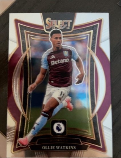 2024-25 Panini Select Premier League #12 Ollie Watkins — front