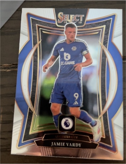 2024-25 Panini Select Premier League #91 Jamie Vardy — front