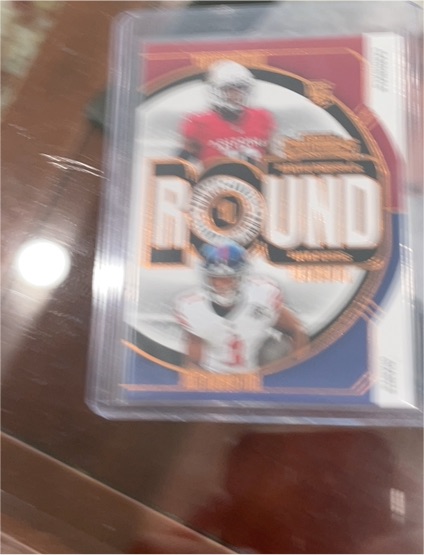 2024 Panini Contenders Round Numbers #2 Marvin Harrison Jr., Malik Nabers — front