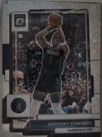 2022-23 Donruss Optic #45 Anthony Edwards — front