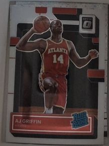 2022-23 Donruss Optic #204 AJ Griffin — front