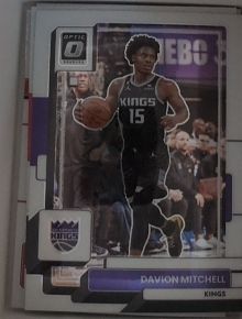 2022-23 Donruss Optic #124 Davion Mitchell — front