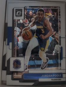 2022-23 Donruss Optic #100 Jordan Poole — front