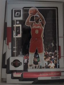 2022-23 Donruss Optic #129 Justin Holiday Houston Rockets — front