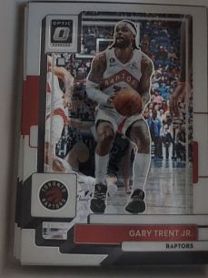 2022-23 Panini Donruss Optic #4 Gary Trent Jr. Toronto Raptors — front