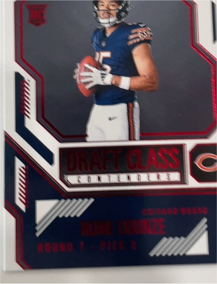 2024 Panini Contenders Draft Class Contenders #13 Rome Odunze — front