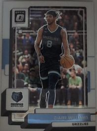 2022-23 Donruss Optic #188 Ziaire Williams — front