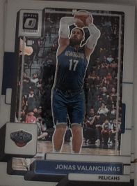 2022-23 Donruss Optic #193 Jonas Valanciunas — front