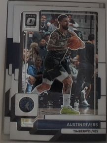 2022-23 Donruss Optic #61 Austin Rivers Minnesota Timberwolves — front