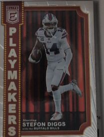 2023 Donruss Elite Playmakers #PM-4 Stefon Diggs — front