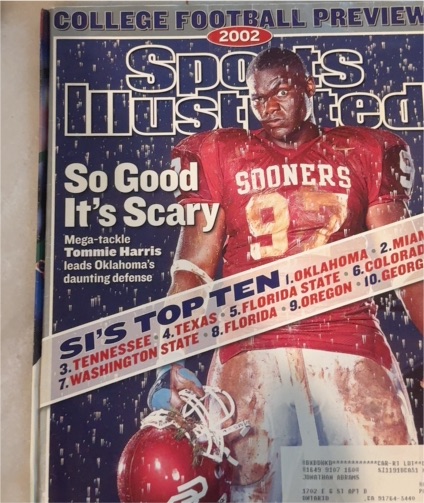 Sports Illustrated August 12, 2002 So Good It's Scary Tommie Harris — front
