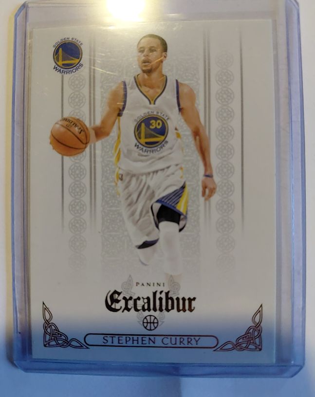 2014-15 Panini Excalibur #7 Stephen Curry — front