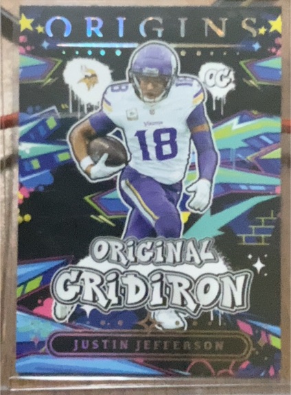2025 Panini Origins Original Gridiron #15 Justin Jefferson — front
