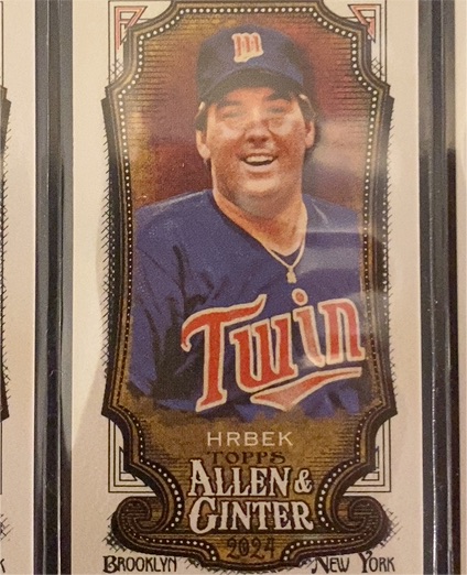 2024 Topps Allen & Ginter Mini #347 Kent Hrbek — front