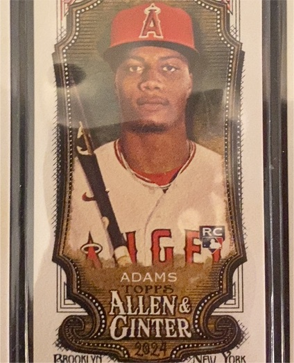 2024 Topps Allen & Ginter #37 Jordyn Adams Mini — front