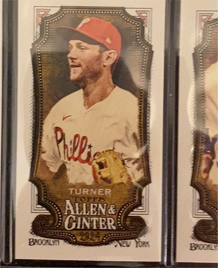 2024 Topps Allen & Ginter Mini #39 Trea Turner — front