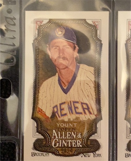 2024 Topps Allen & Ginter #250 Robin Yount — front