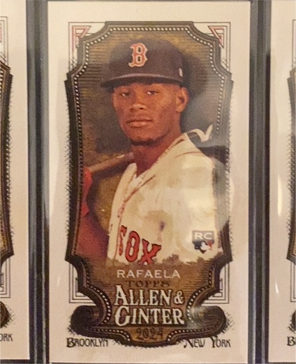 2024 Topps Allen & Ginter Mini #77 Ceddanne Rafaela — front