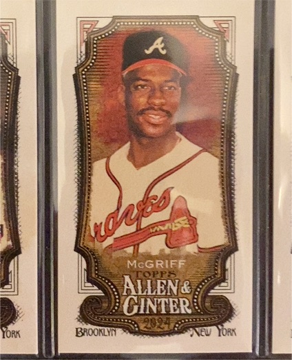 2024 Topps Allen & Ginter #323 Fred McGriff — front