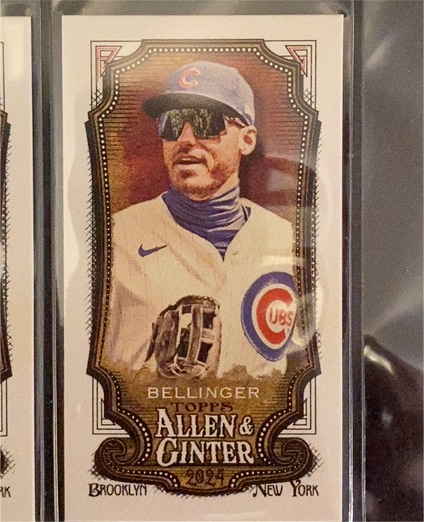 2024 Topps Allen & Ginter #106 Cody Bellinger Mini — front