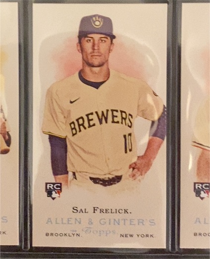 2024 Topps Allen & Ginter #RD-9 Sal Frelick — front