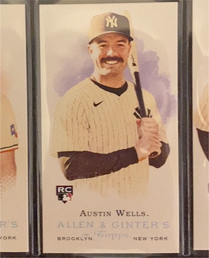 2024 Topps Allen & Ginter #RD-19 Austin Wells — front